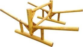 2-Place Canoe Log Rack, Paddle Board Holder, Canoe Stand, Surfboard, Kayak Holder for Outside, Paddle Boat Storage, Freestanding for Kayaks SUP Boards