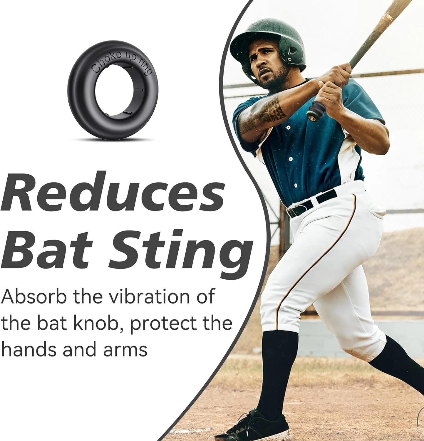 [5 Packs] Baseball Bat Grip Choke Up Rings Bat Ring Bat Choke Up Knob Baseball Softball Teeball Tball Bat Choke Up Ring Bat Knob Baseball Bat Accessories