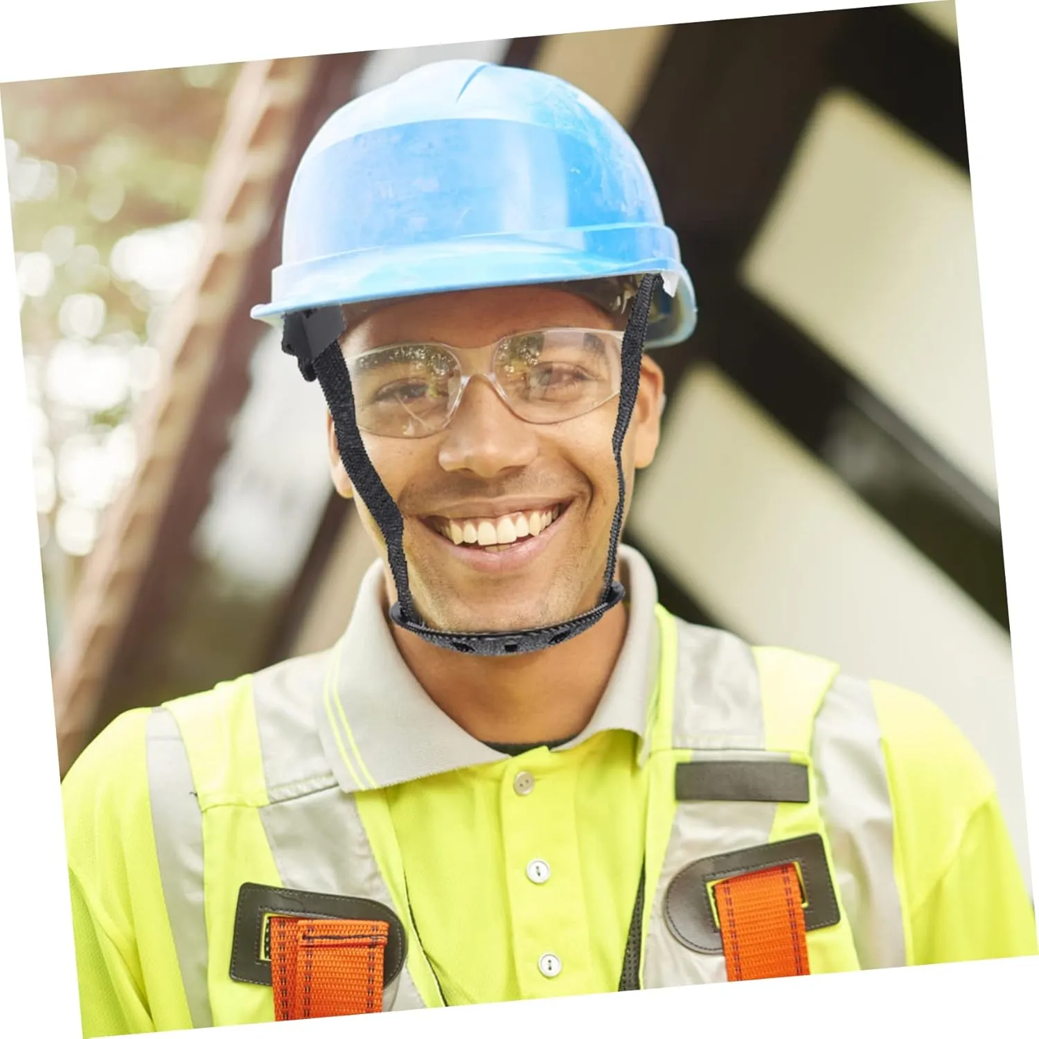Adjustable Helmet Chin Strap for Hard Hats Wear-resistant Safety Strap Easy to Install and Use Replacement