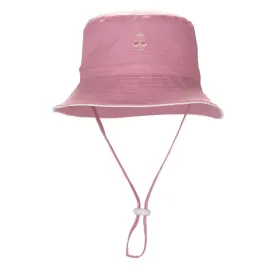 Babiators UV Sun Hat - Pink w/ White Piping