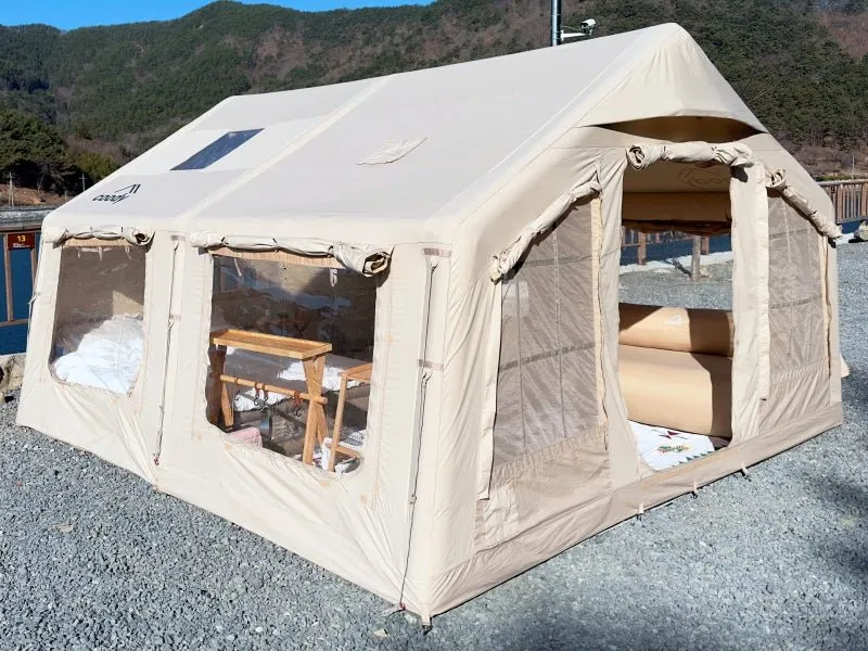 Coody | RBM Inflatable tent  Koala 5 Beige for 2-8 person