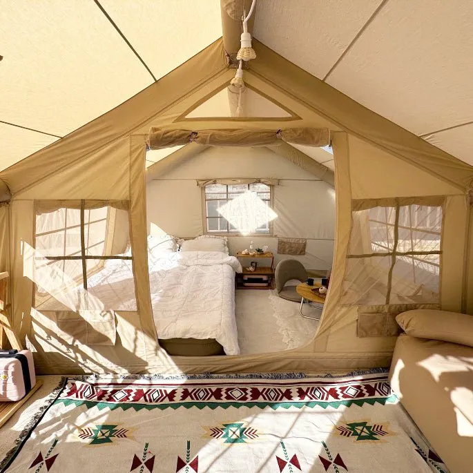 Coody | RBM Inflatable tent  Koala 5 Beige for 2-8 person