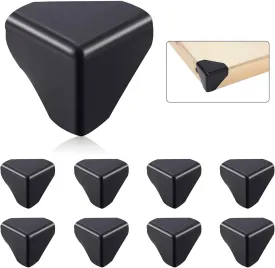 Corner Guards Corner Protector of Cornhole Boards, Suitable for Between 4 x 2 or 3 x 2 ft Game Boards Corner Cushions to Prevent Cornhole Boards Damage, 1.96 x 1.96 x 1.96 Inch