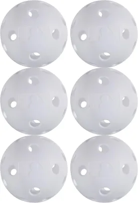 Franklin Sports Indestruct-A-Ball Plastic Batting Practice Baseballs, Softballs   Golf Balls - Training Packs