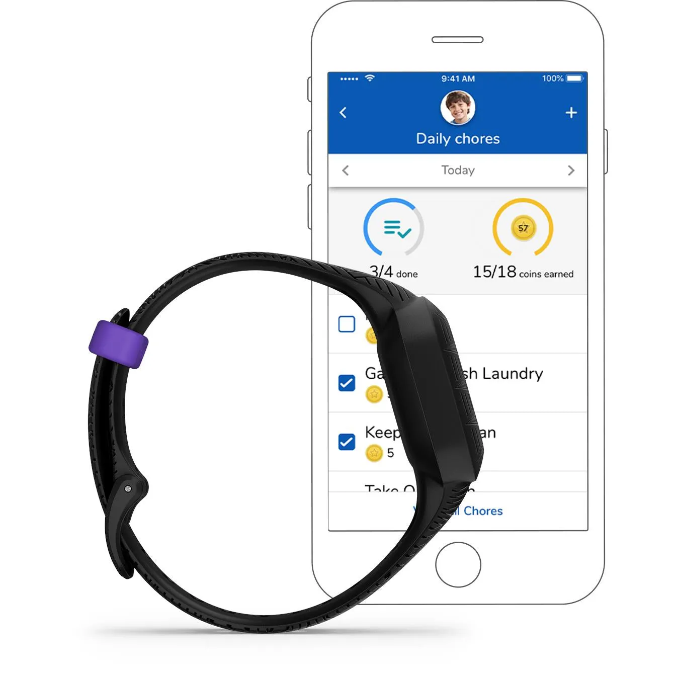 Garmin Vivofit jr. 3 Fitness Trackers (Black Panther)