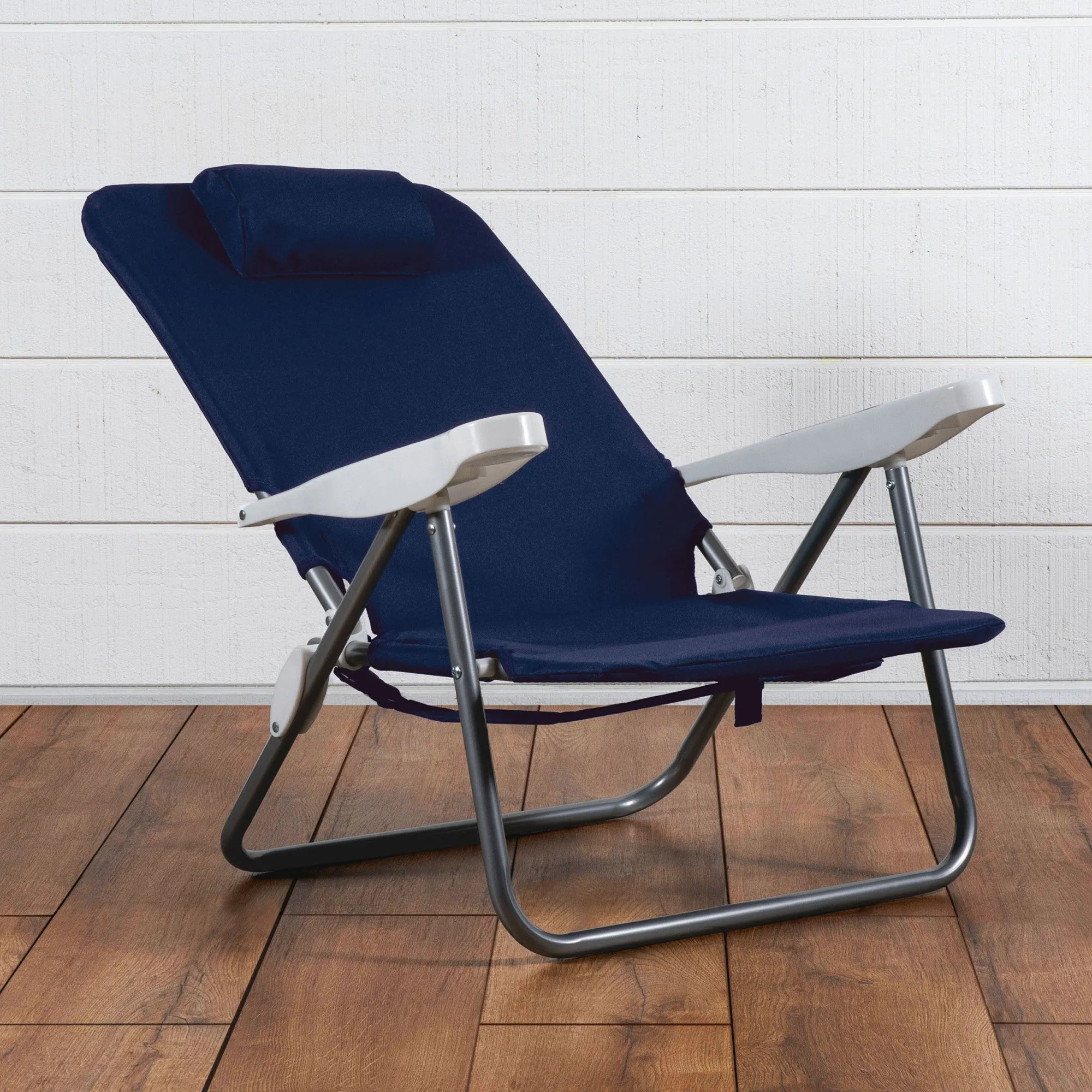 Kansas Jayhawks - Monaco Reclining Beach Backpack Chair