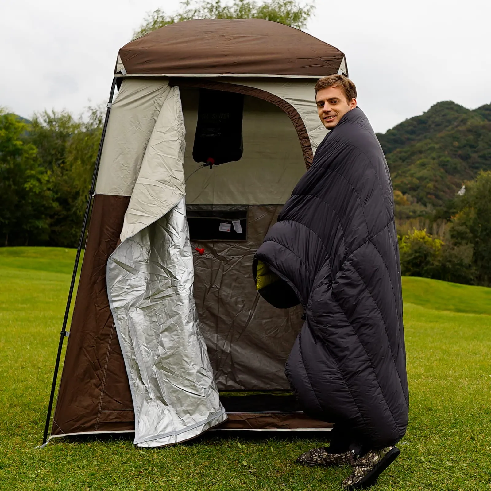 KingCamp Outdoor Privacy Shower Tent