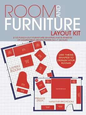 Room and Furniture Layout Kit Paperback  October 1, 1981