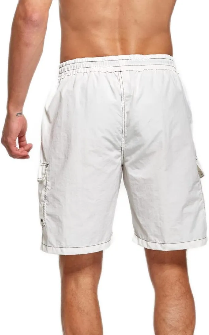 STICKON Mens Swim Trunks Quick Dry Summer Beach Shorts Board Shorts with Pockets