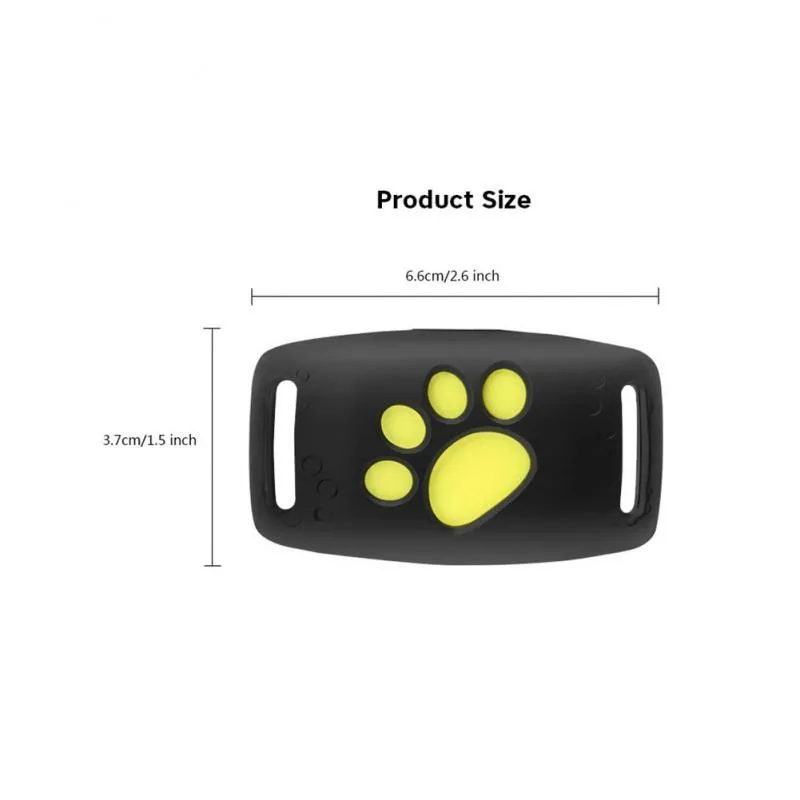 Water-Resistant GPS Tracker Dog Collar