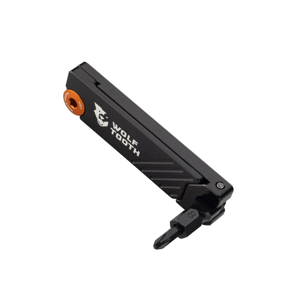 Wolf Tooth 6 Bit Hex Wrench Multi Tool With Keychain