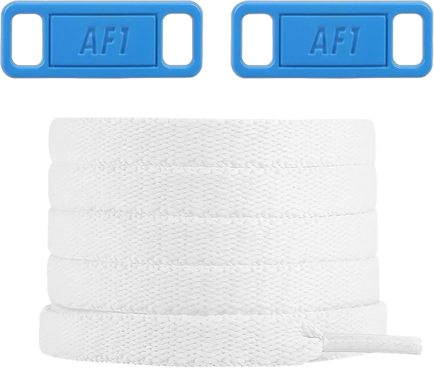 YLOKO Air Force 1 Original Laces with AF1 metal tags, 47-54 Flat Replacement Shoelaces for Air Force Ones Men Women Sneakers