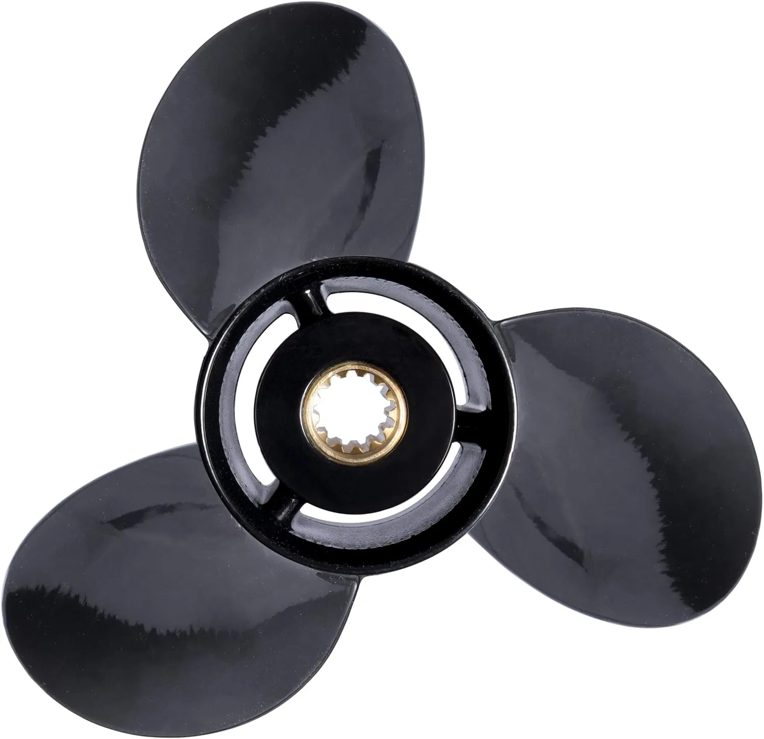 Young Marine OEM Grade Aluminum Outboard Propeller for Mercury Engines 30/35/40/45/50/55/60/70HP (13 Spline Tooth)